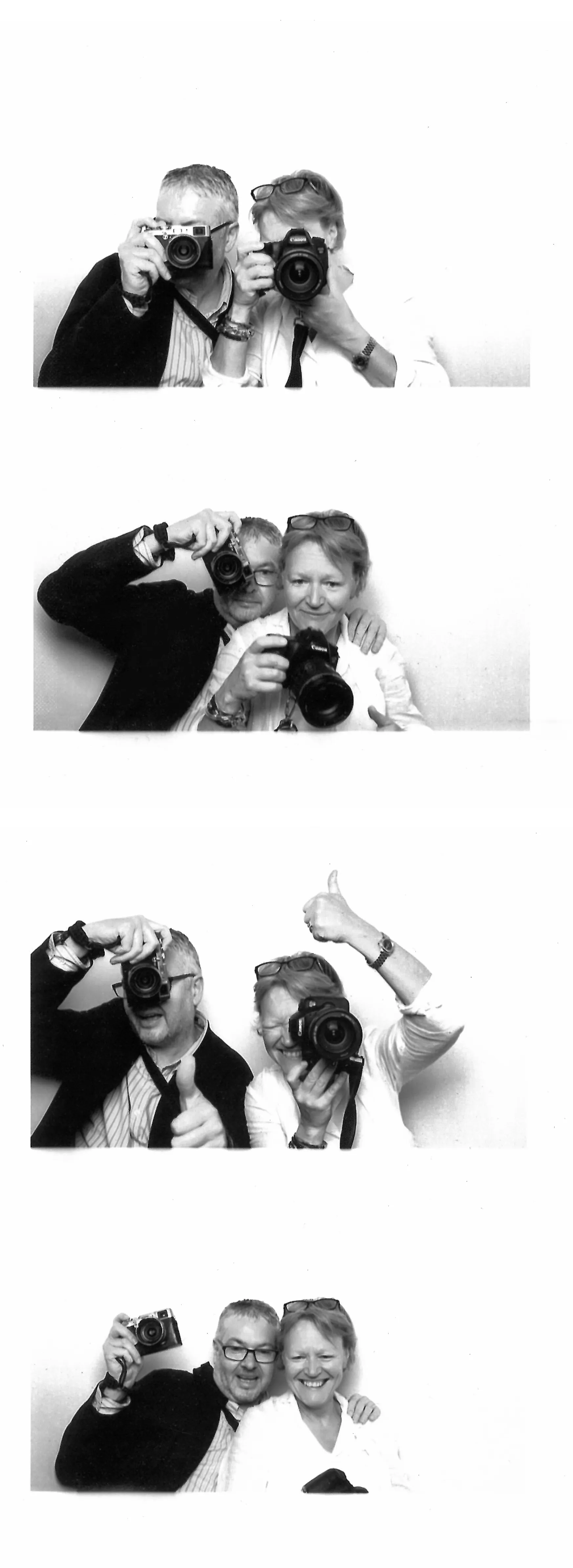 A photo of Chris Harrison and Iain Jack